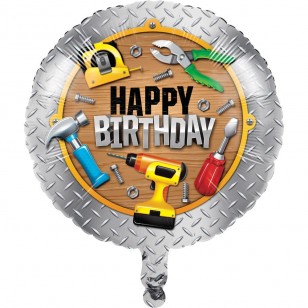 Handyman Tools Birthday Balloon